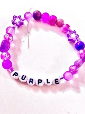 BUY1GET1FREE Olivia Rodrigo Inspired “purple” Bracelet